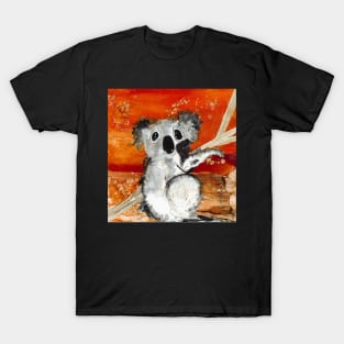 Bushfire Koala. T-Shirt